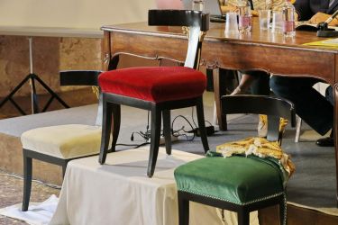 Sedie del Caffè Pedrocchi di Padova