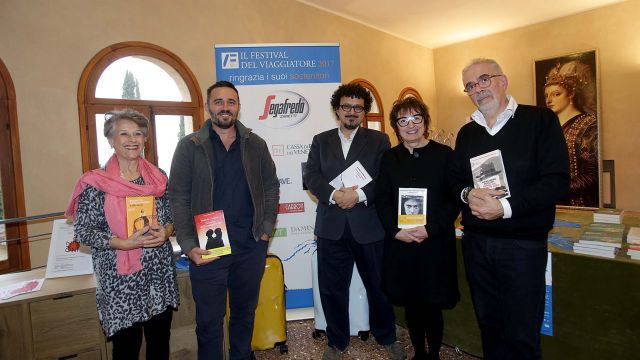 Incontro con i finalisti della III edizione del premio Gianni Biondillo, Valerio Callieri, Alessandro Defilippi, Donatella Di Pietrantonio, Simonetta Agnello Hornby
