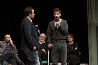 Paolo di Paolo e Mauro Garofalo (vincitore della II dedizione del premio)