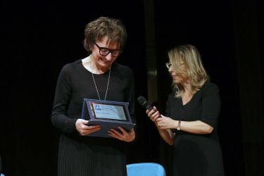 Donatella di Pietrantonio con il premio della critica