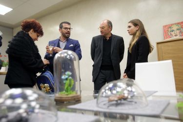 Brindisi finale presso lo spazio SELEZIONI - Artigianato Veneto